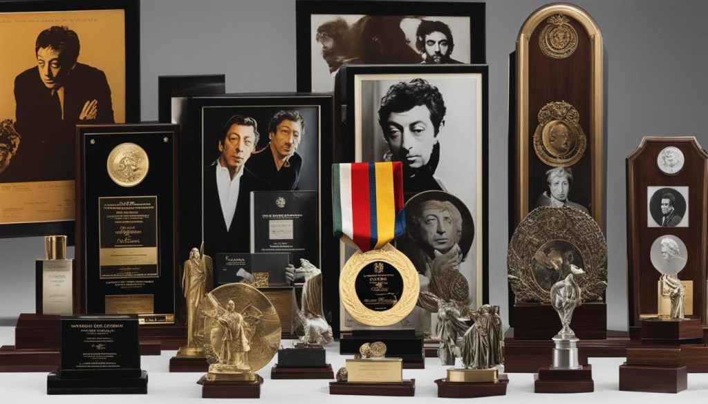 récompenses et reconnaissances de Serge Gainsbourg